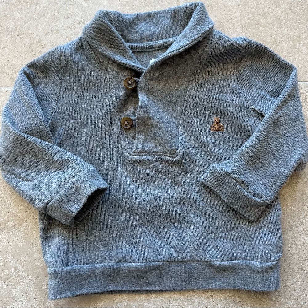 GAP Boy’s Gray Kids Pullover Sweater